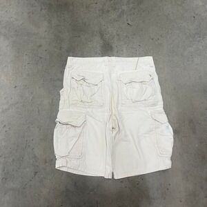 Vintage Y2K baggy quiksilver skater utility cargo‎ shorts